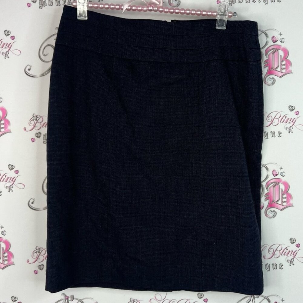 RW&CO. Ava 21 skirt classic houndstooth mini Classic Black Pencil Skirt